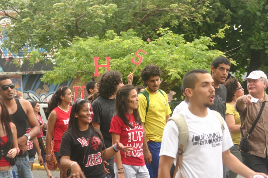 Estudiantes de University High School